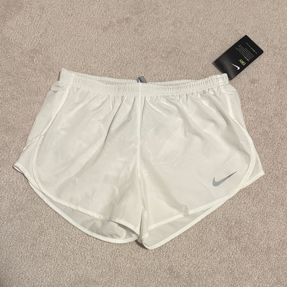 Nike Women's Athletic White Shorts